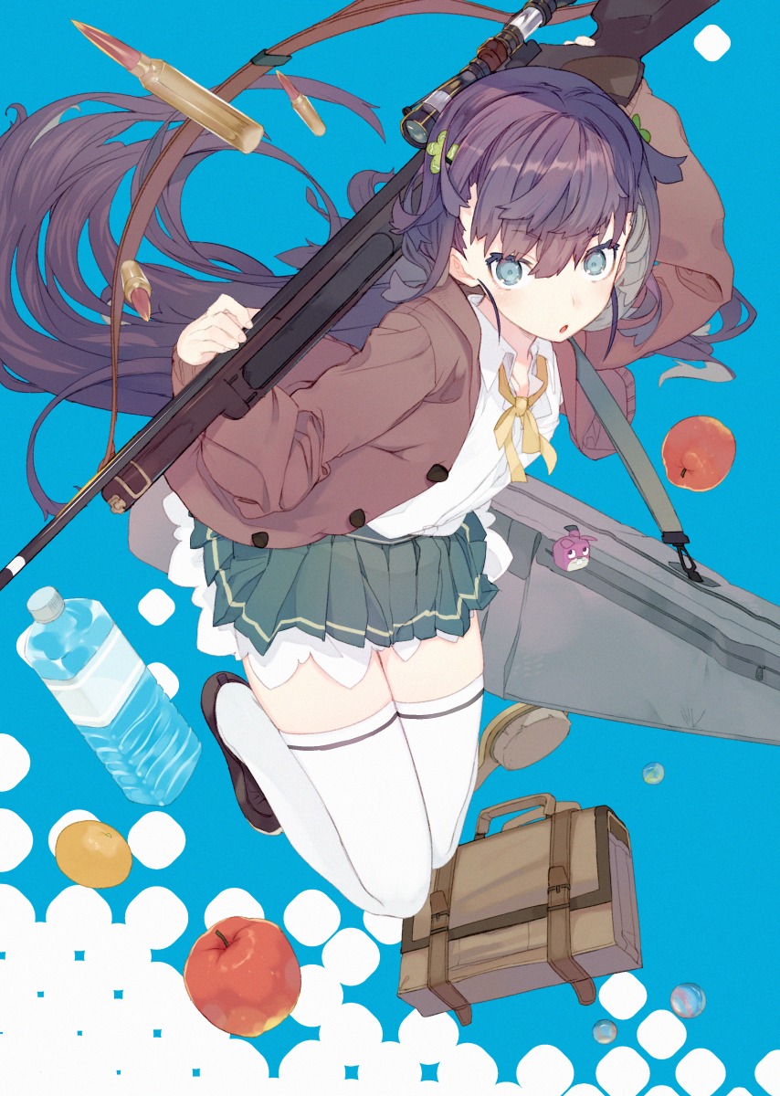 gun karei seifuku thighhighs