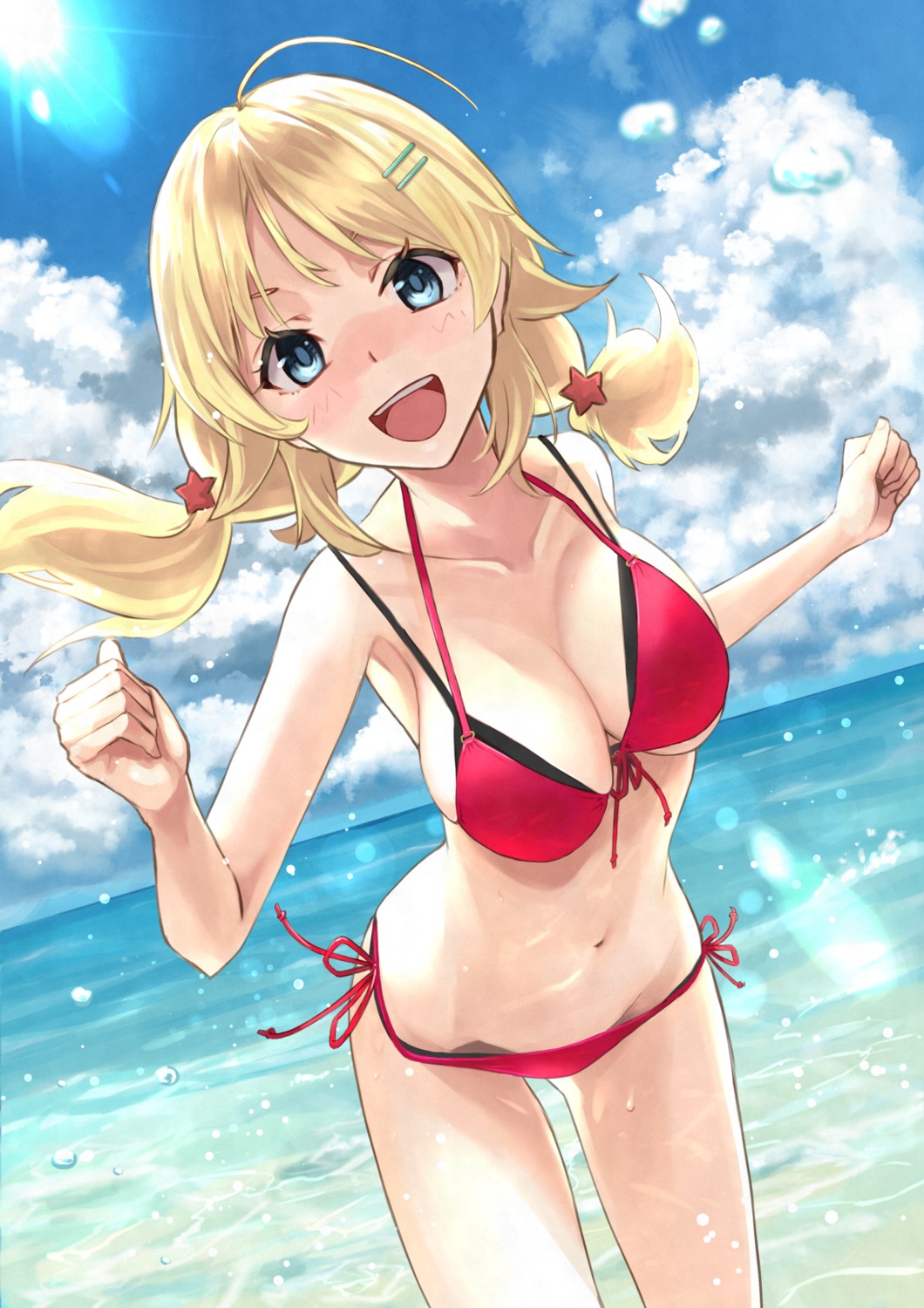 ashiya_hiro bikini hachimiya_meguru swimsuits the_idolm@ster the_idolm@ster_shiny_colors