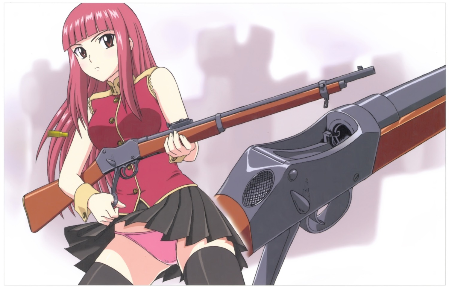 aika_(series) aika_r-16 gun pantsu thighhighs yamauchi_noriyasu