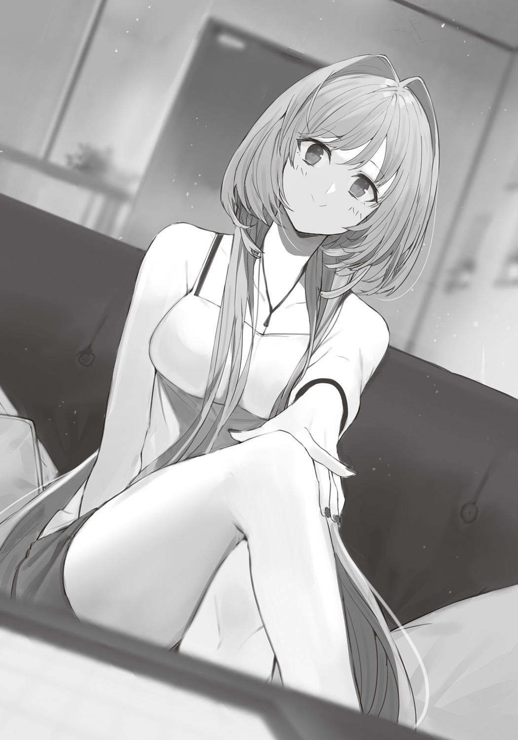 koizumi_kaon_wa_jichou_shinai_bishoujo_joshu_no_ama_dere_jijou_to_gendai_inou_jiken-roku monochrome touzai