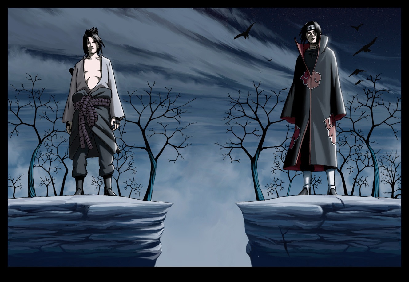 male naruto uchiha_itachi uchiha_sasuke