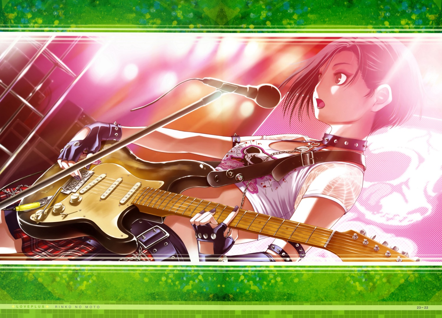 guitar kobayakawa_rinko love_plus mino_taro