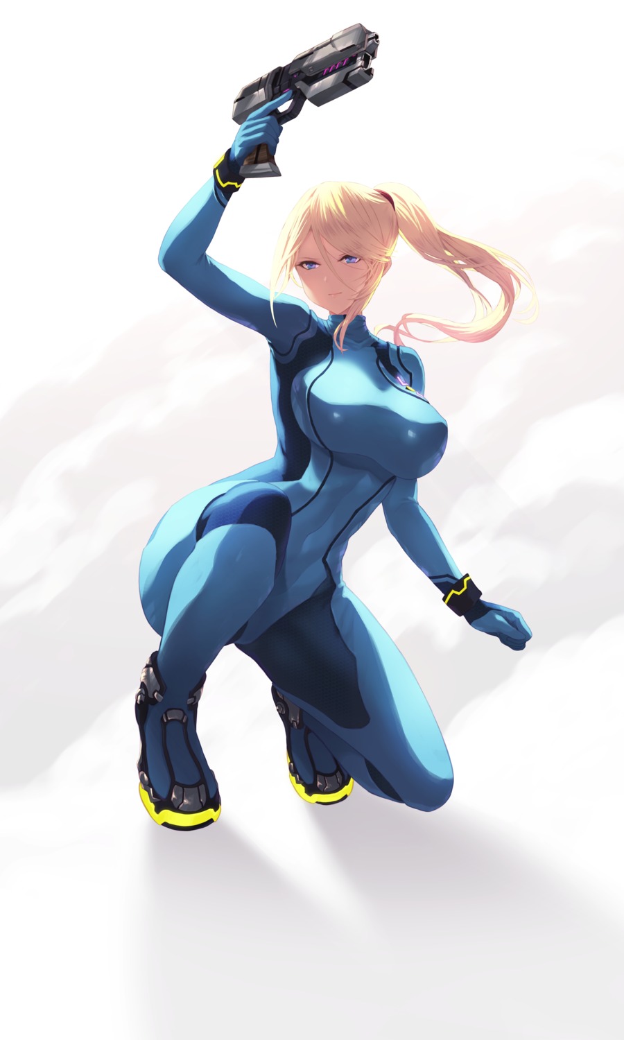 bodysuit cait gun metroid samus_aran