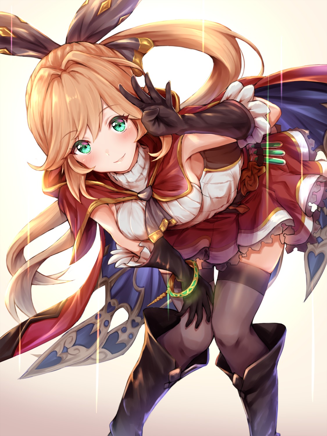 clarisse_(granblue_fantasy) granblue_fantasy thighhighs toki_(toki_ship8)