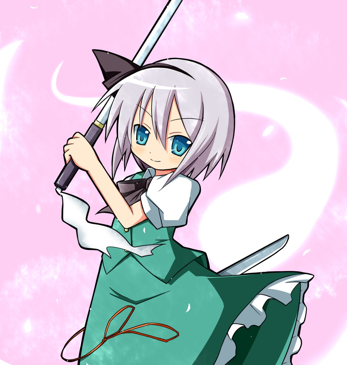 hinata_ichi konpaku_youmu touhou