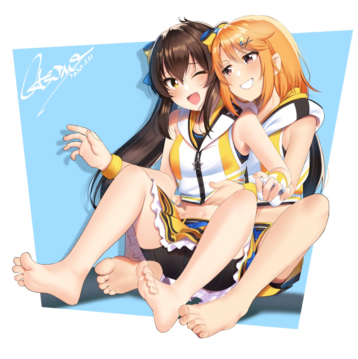 Hentai yuri foot licking фото 104