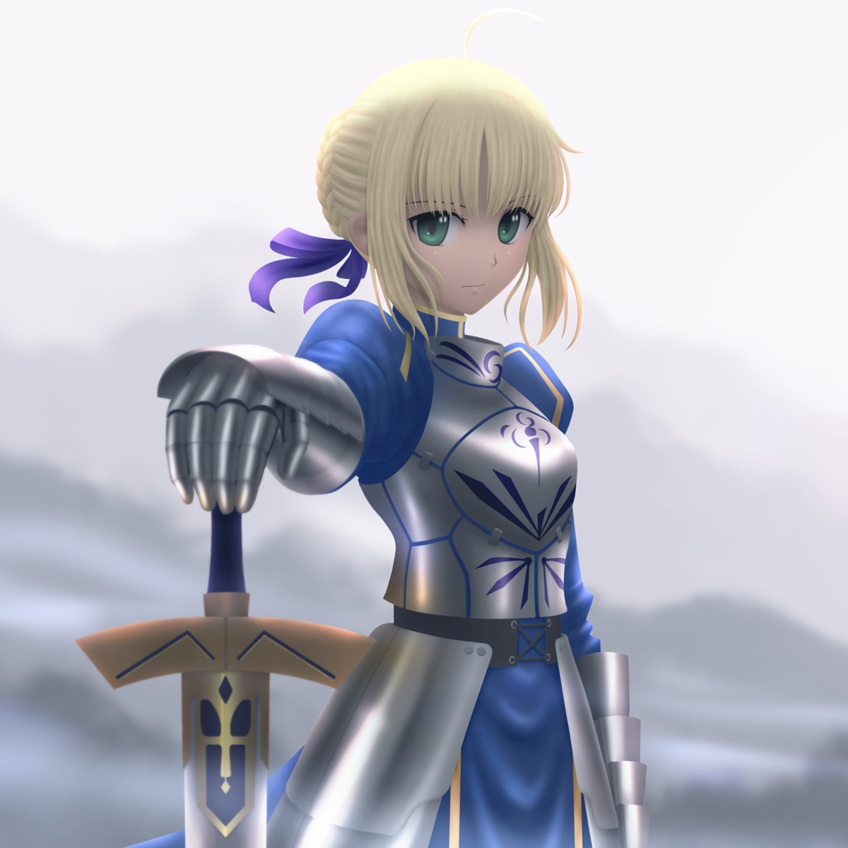 armor fate/stay_night saber siraha sword
