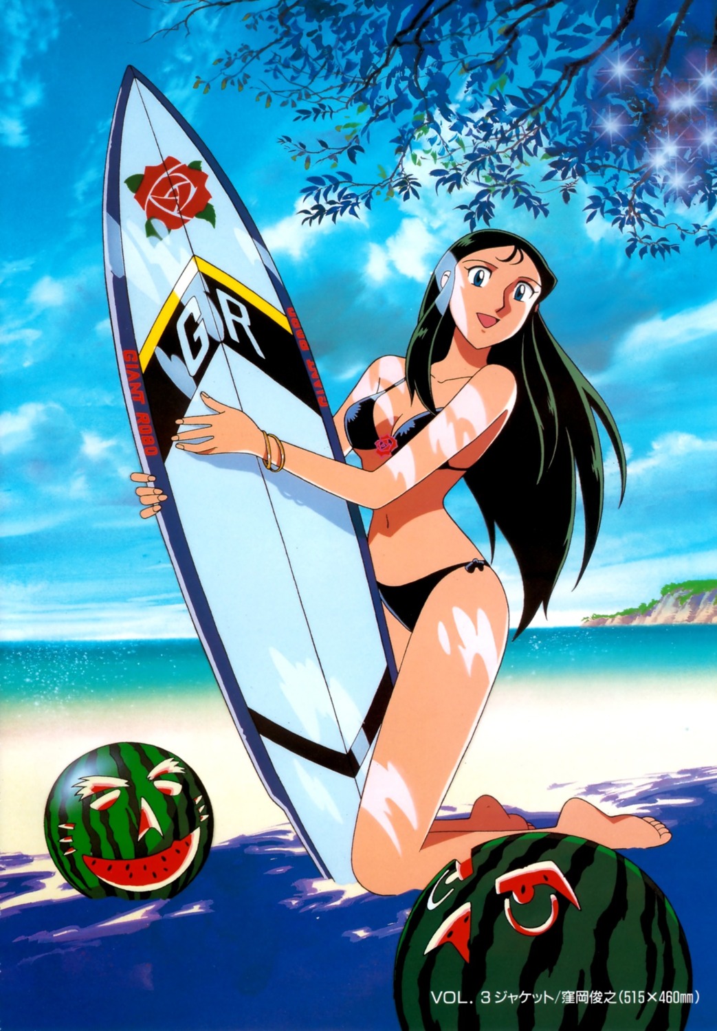 bikini giant_robo ginrei landscape swimsuits