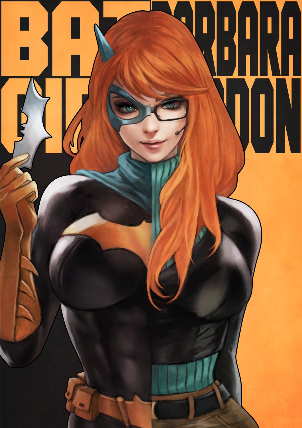 barbara_gordon batgirl batman bodysuit dc_comics horns megane monori_rogue