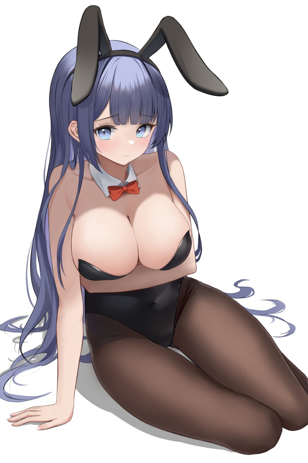 animal_ears bunny_ears bunny_girl no_bra pantyhose ttusee5