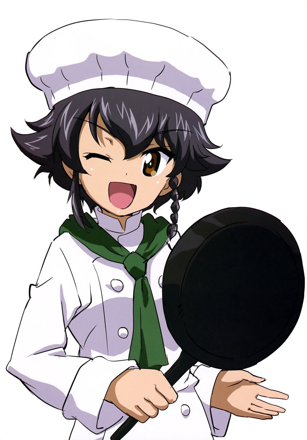 girls_und_panzer kanau pepperoni uniform