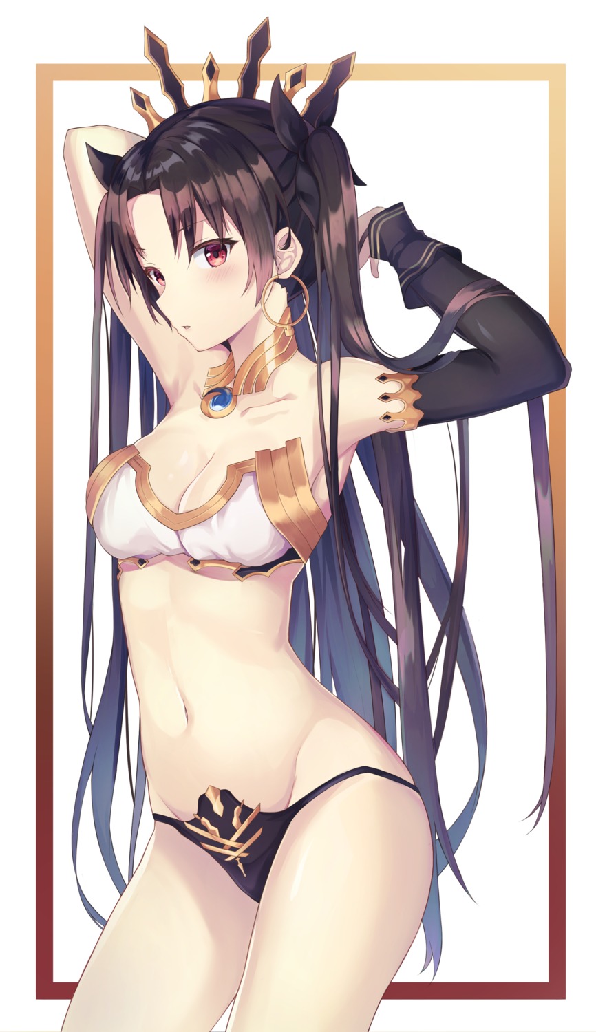 bikini_armor cleavage ds_a fate/grand_order ishtar_(fate/grand_order)