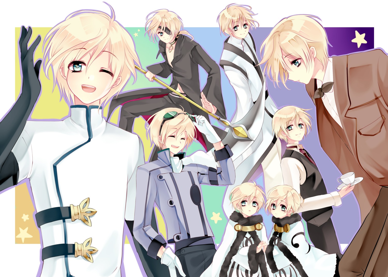 character_design eyepatch fai_d._flourite kurabayashi_matoni male tsubasa_reservoir_chronicle