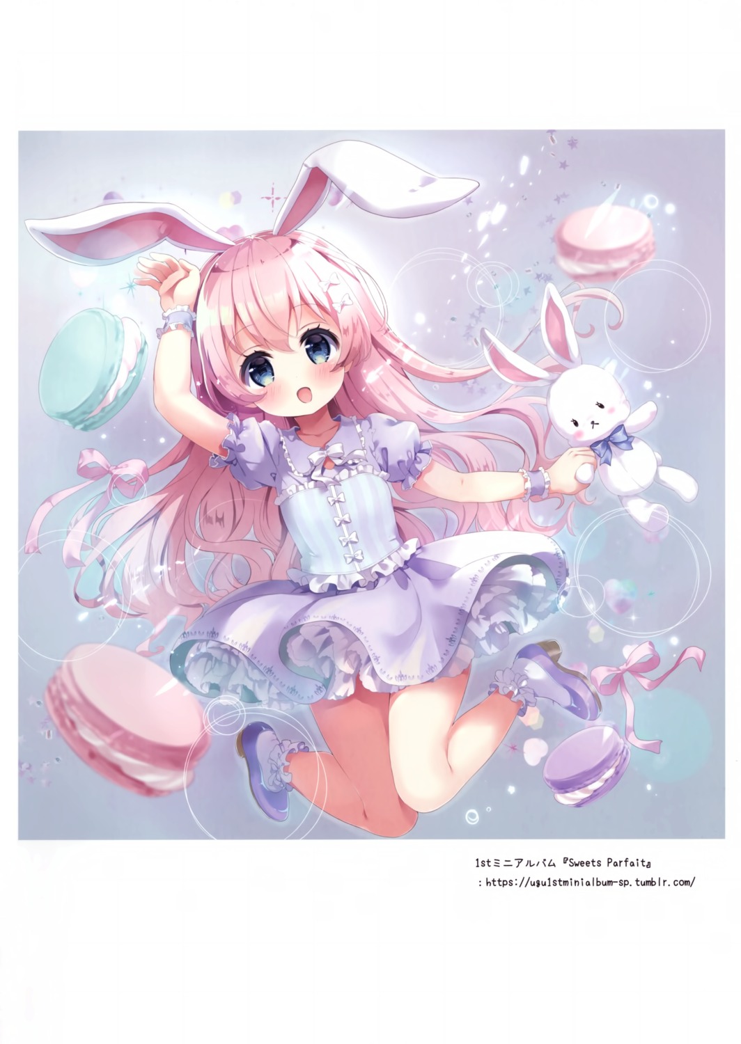 animal_ears bunny_ears dress waki_(pixiv2609622)