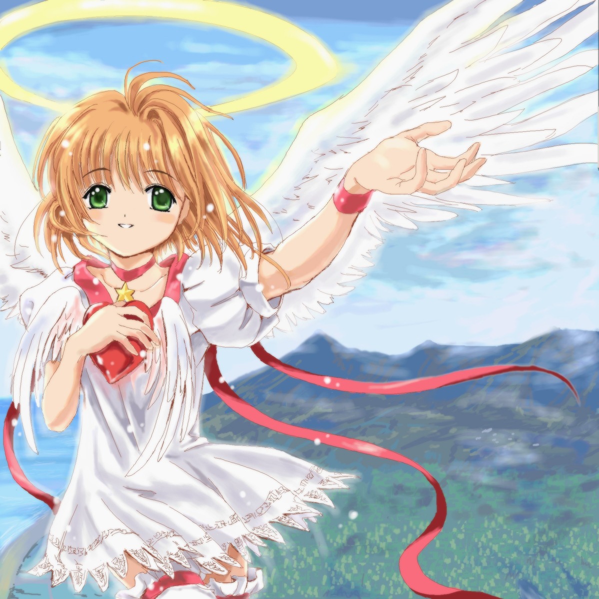 card_captor_sakura kinomoto_sakura moonknives wings