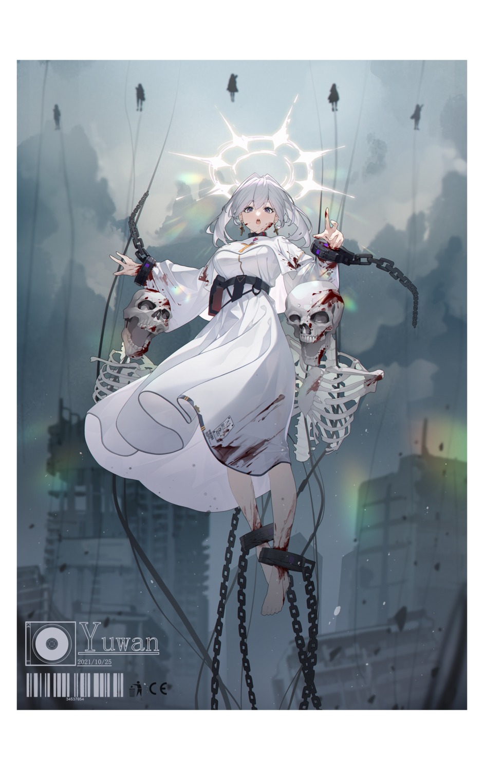 angel blood bondage dress skirt_lift yuwan_2333