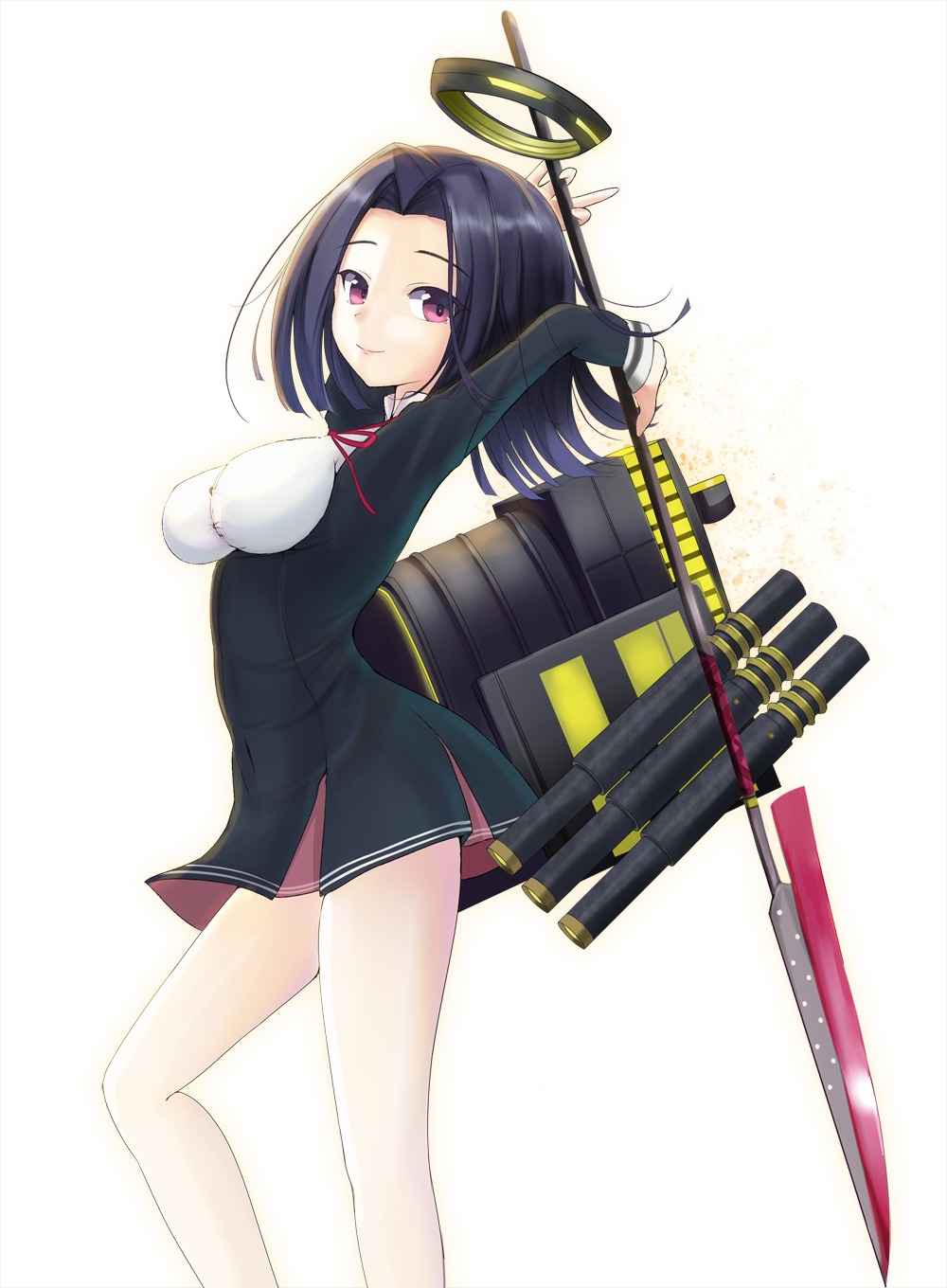 kantai_collection kiri_frog tatsuta_(kancolle) weapon