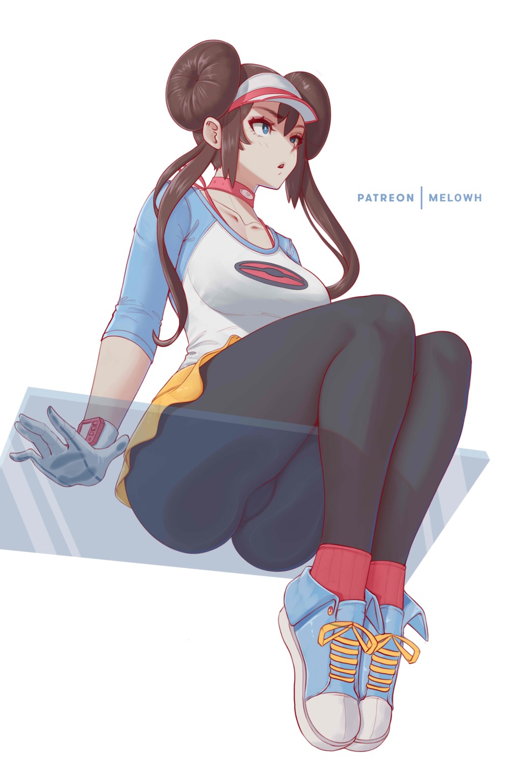 mei_(pokemon) melowh pantyhose pokemon pokemon_b2w2