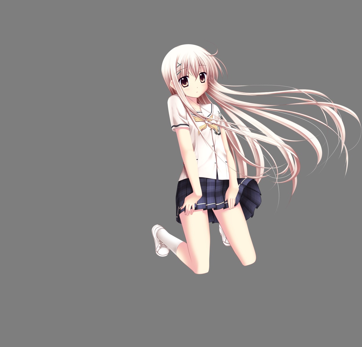 akizuki_tsukasa aqua seifuku sorahane transparent_png tsukishiro_nanari