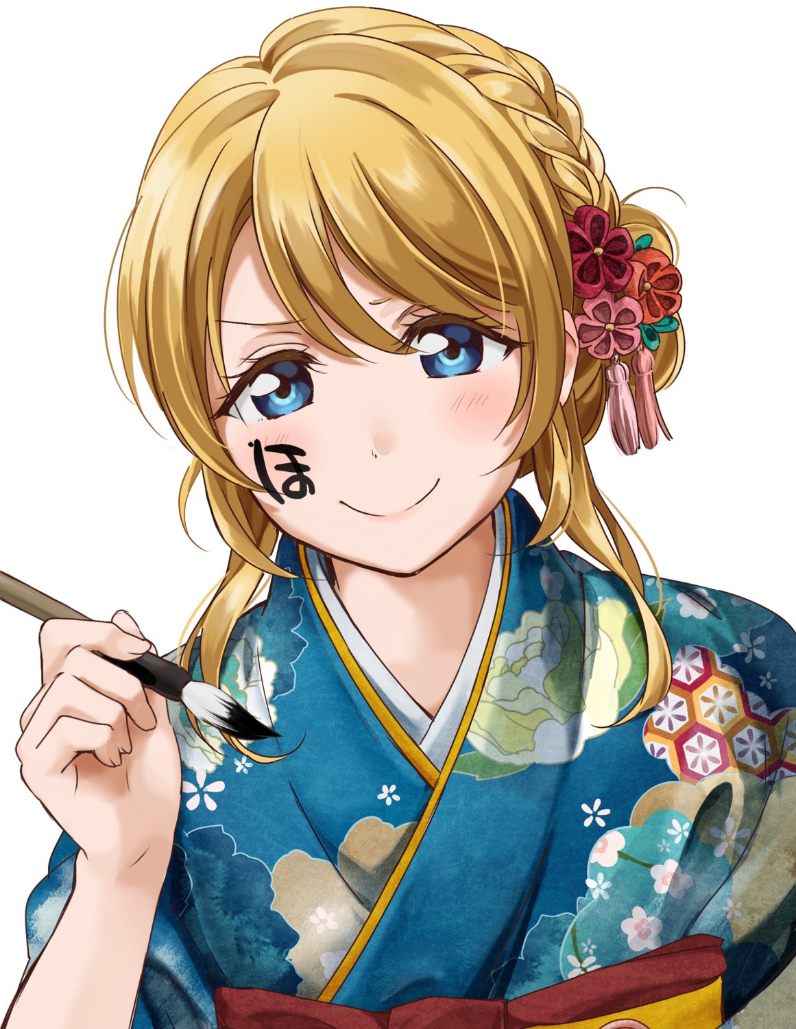 ayase_eli kimono love_live! surufuji