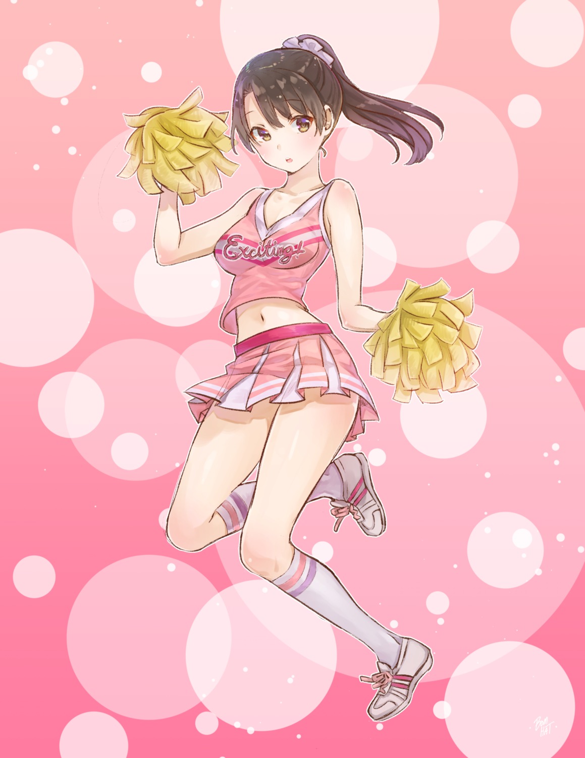 bomhat cheerleader katou_megumi saenai_heroine_no_sodatekata saenai_heroine_no_sodatekata_flat
