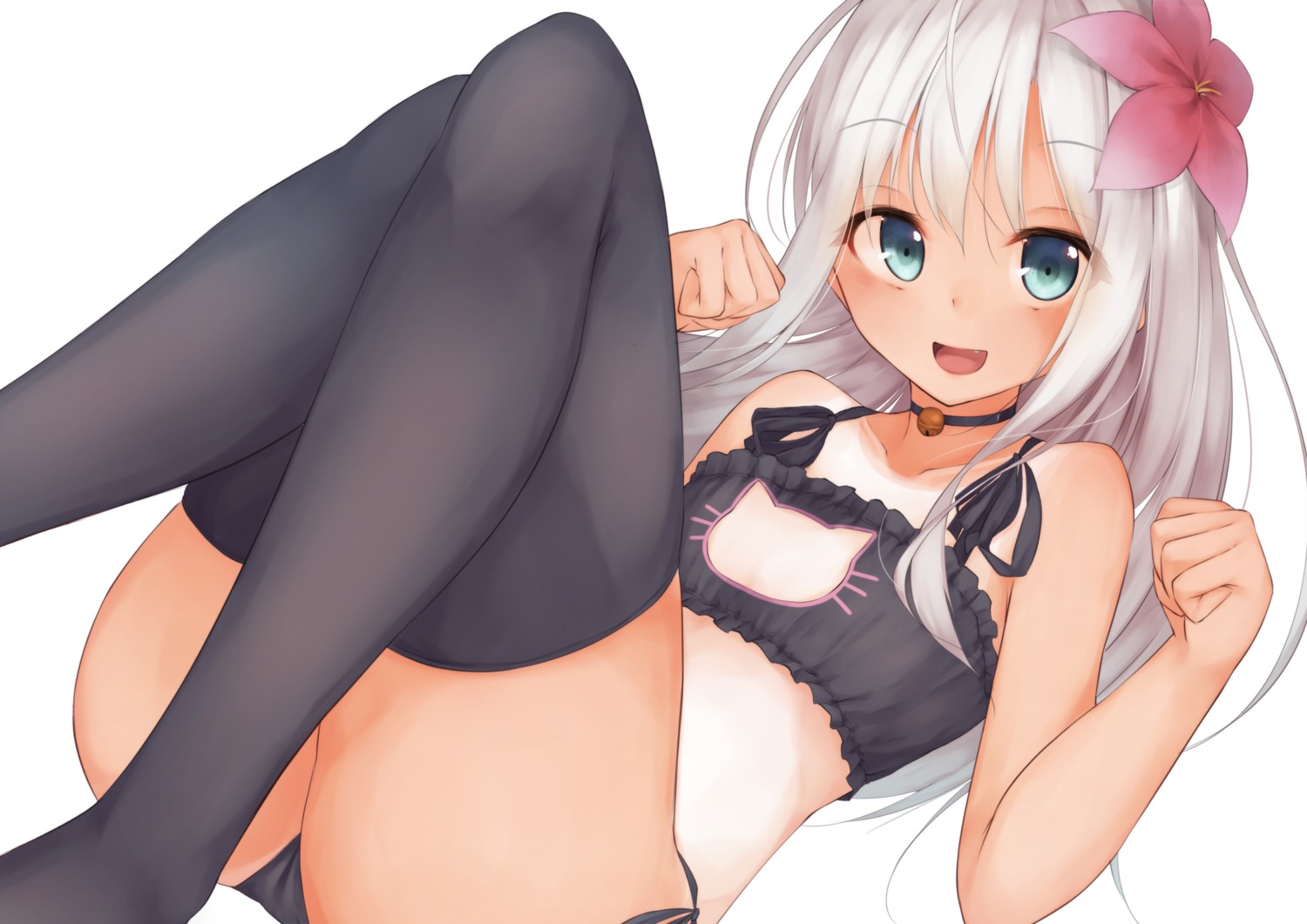 kantai_collection lingerie loli pantsu rerrere ro-500 string_panties tan_lines thighhighs