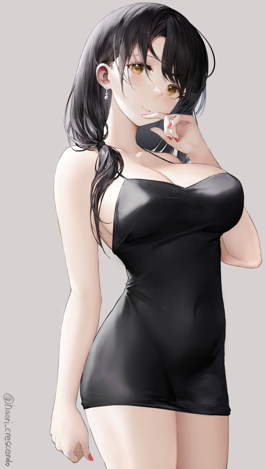 dress haori_io no_bra