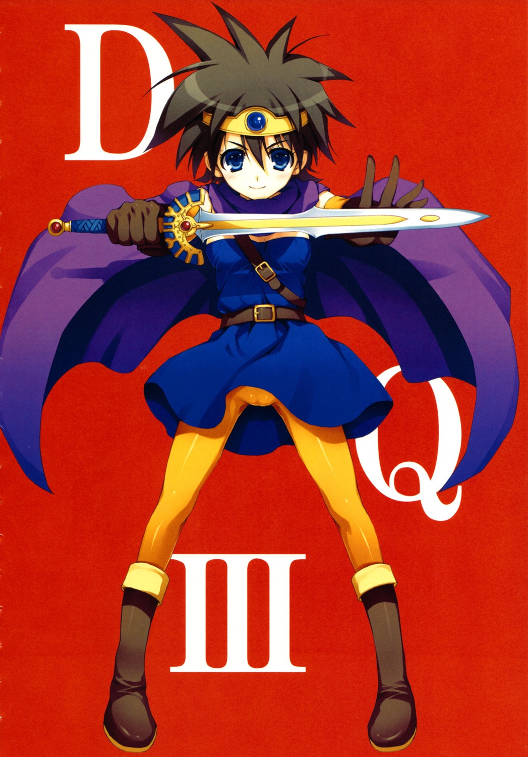 dragon_quest dragon_quest_iii genderswap mugenkidou pantyhose tomose_shunsaku