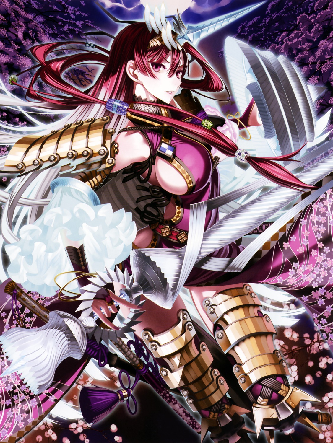 armor cosplay honjou_raita riela_marcellis sengoku_taisen sword valkyria_chronicles valkyria_chronicles_3 weapon