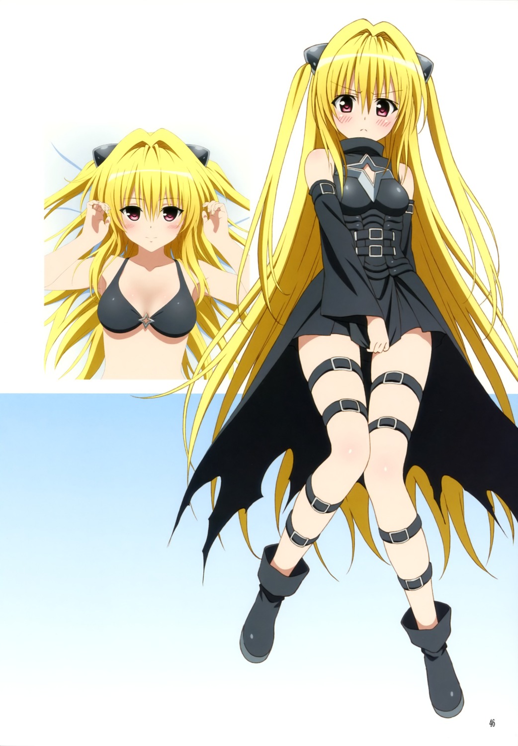 bikini_top golden_darkness swimsuits to_love_ru