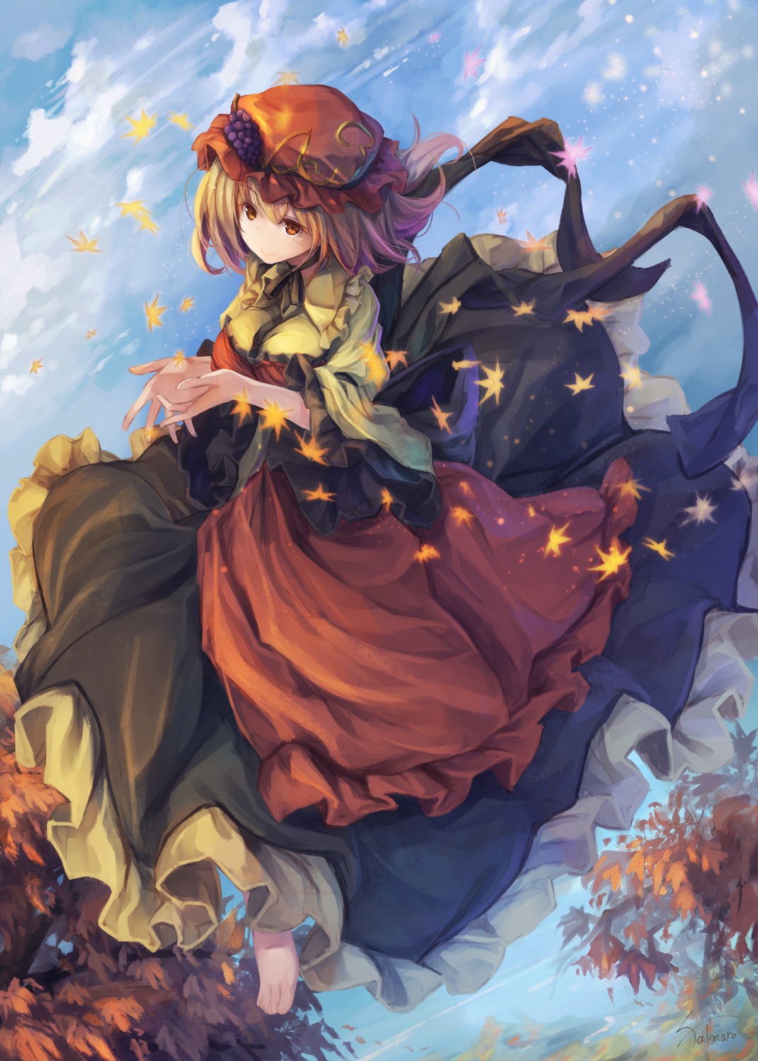 aki_minoriko fal_maro touhou