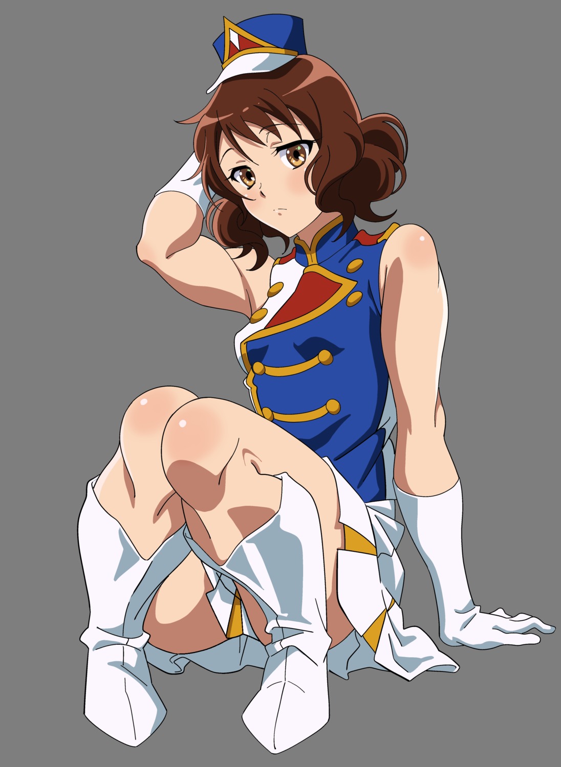 hibike!_euphonium oumae_kumiko skirt_lift tagme transparent_png uniform