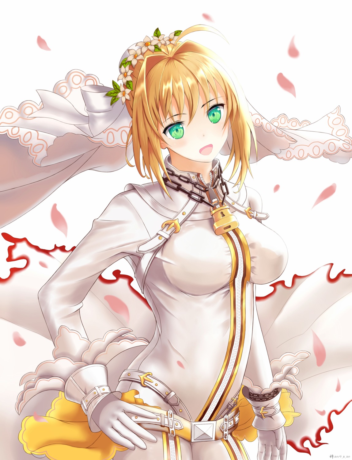 fate/extra fate/extra_ccc fate/grand_order fate/stay_night jinfeng saber_bride saber_extra