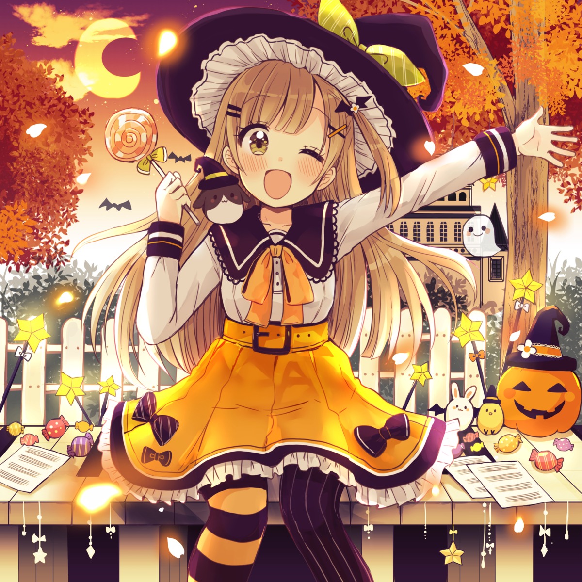cosplay halloween sakura_oriko witch