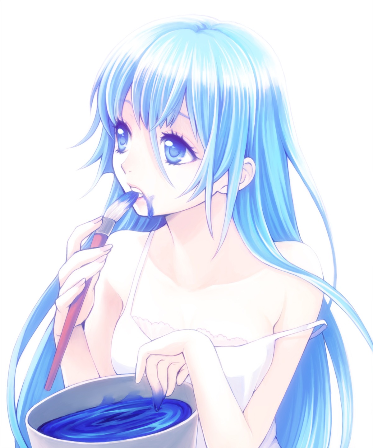 dress hatsune_miku summer_dress usashiro_mani vocaloid