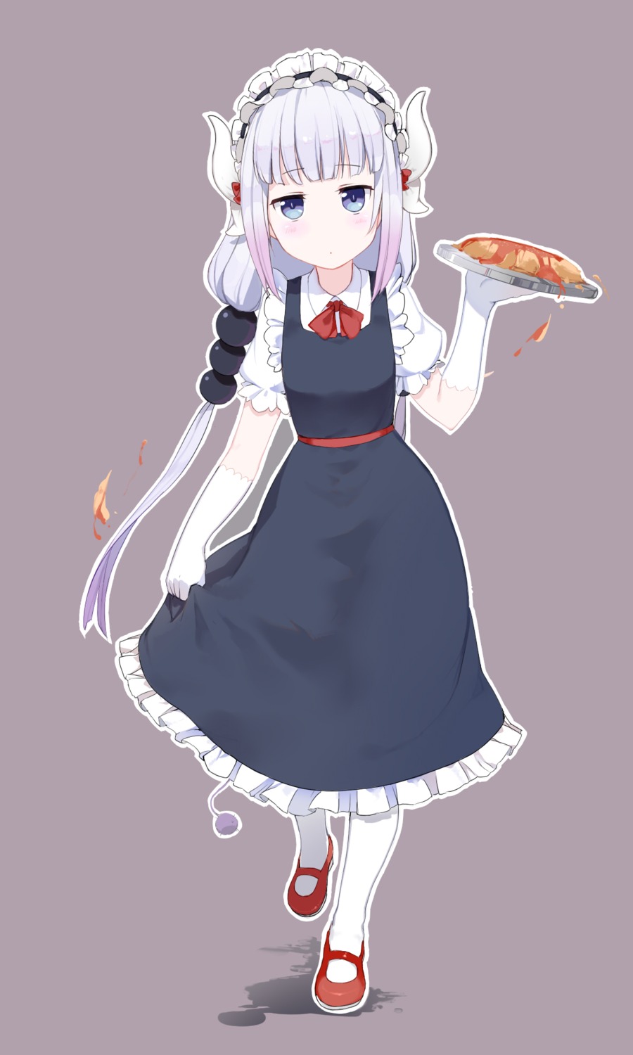 broken_(7589468) horns kanna_kamui kobayashi-san_chi_no_maid_dragon maid tail