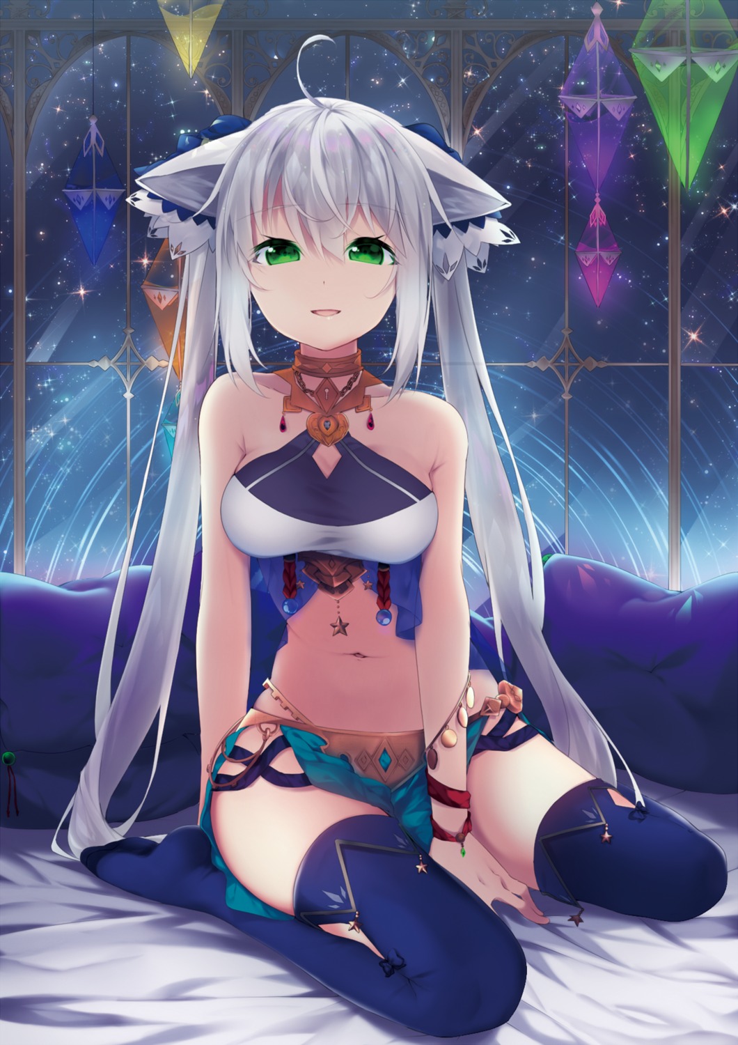 animal_ears nekomimi tagme thighhighs