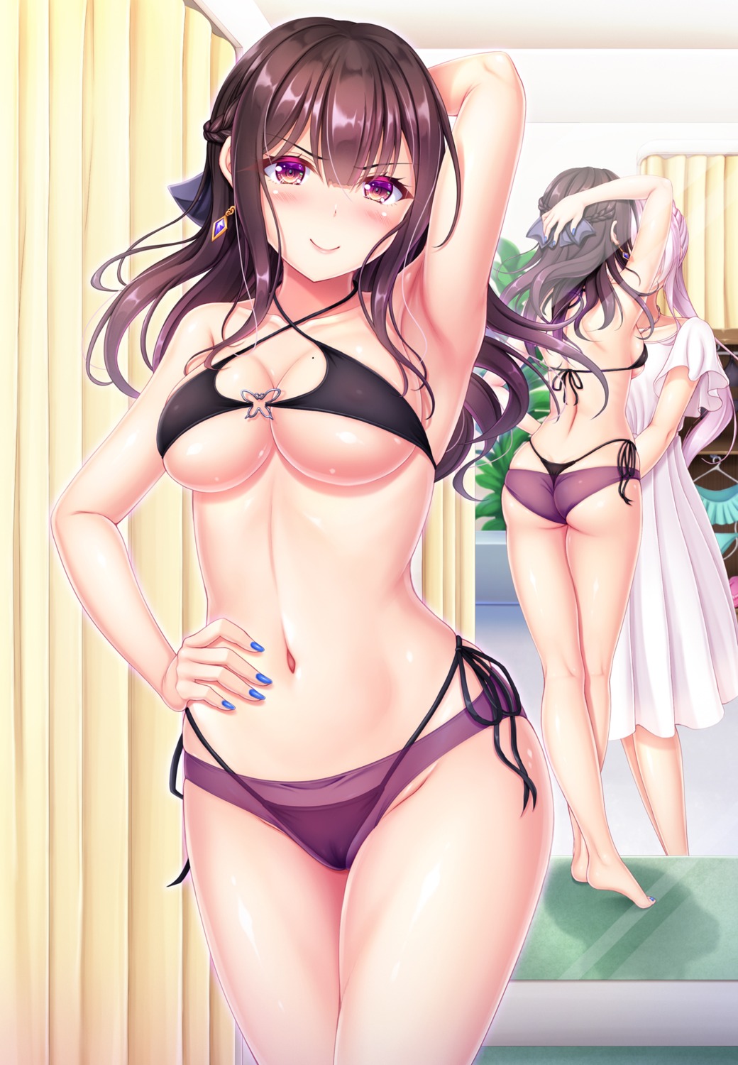 ass bikini cameltoe dress hiro_(725611) see_through swimsuits thong