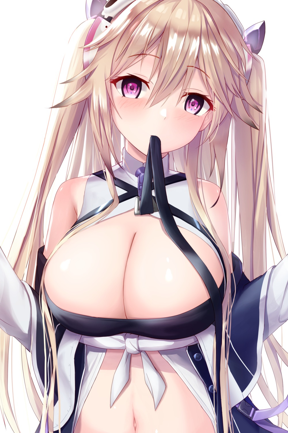 anchorage_(azur_lane) azur_lane humo no_bra