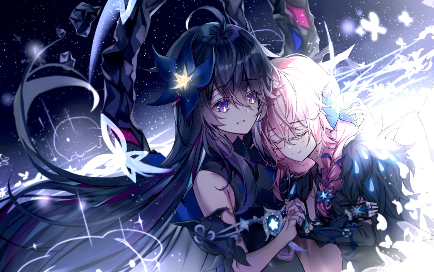 elsword laby_(elsword) lium nisha_(elsword) yuri