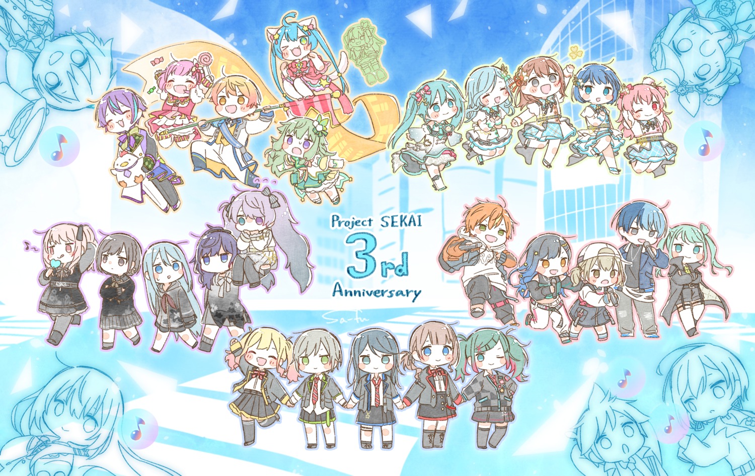 akiyama_mizuki animal_ears aoyagi_touya asahina_mafuyu azusawa_kohane chibi garter hanasato_minori hatsune_miku heterochromia hinomori_shiho hinomori_shizuku hoshino_ichika_(project_sekai) kagamine_len kagamine_rin kaito kamishiro_rui kiritani_haruka kusanagi_nene megurine_luka meiko mochizuki_honami momoi_airi nekomimi nene-robo ootori_emu pantyhose project_sekai sa-fu seifuku shinonome_akito shinonome_ena shiraishi_an stockings tail tenma_saki tenma_tsukasa thighhighs uniform vocaloid yoisaki_kanade