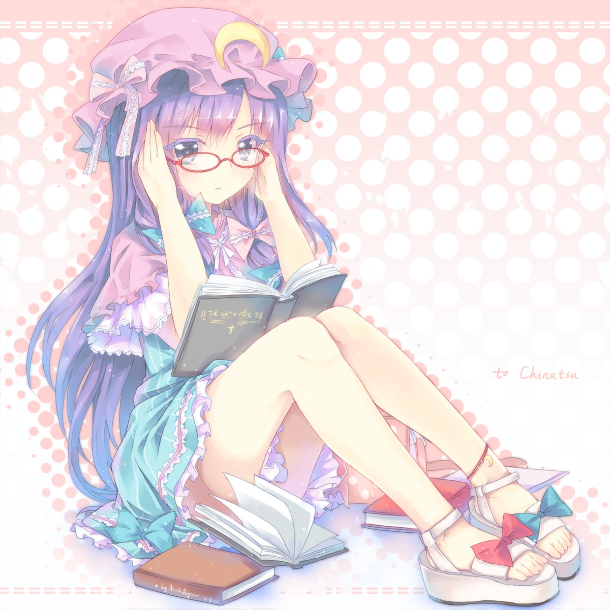 abyss_of_parliament megane patchouli_knowledge touhou
