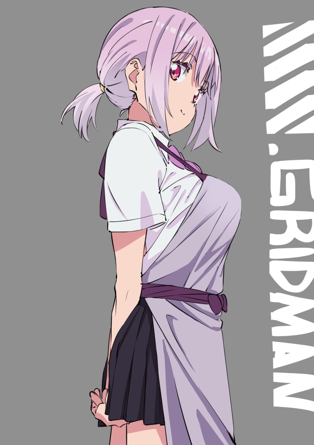 saitou_kengo seifuku shinjou_akane ssss.gridman