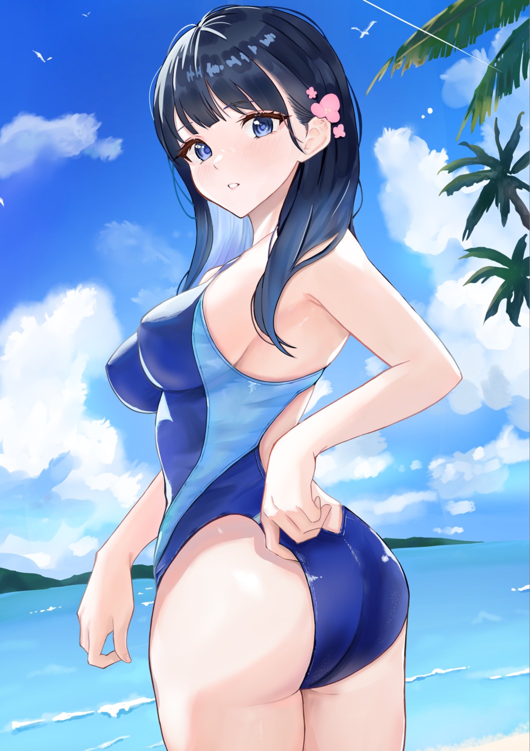 ass nobita_(nbnobita) swimsuits