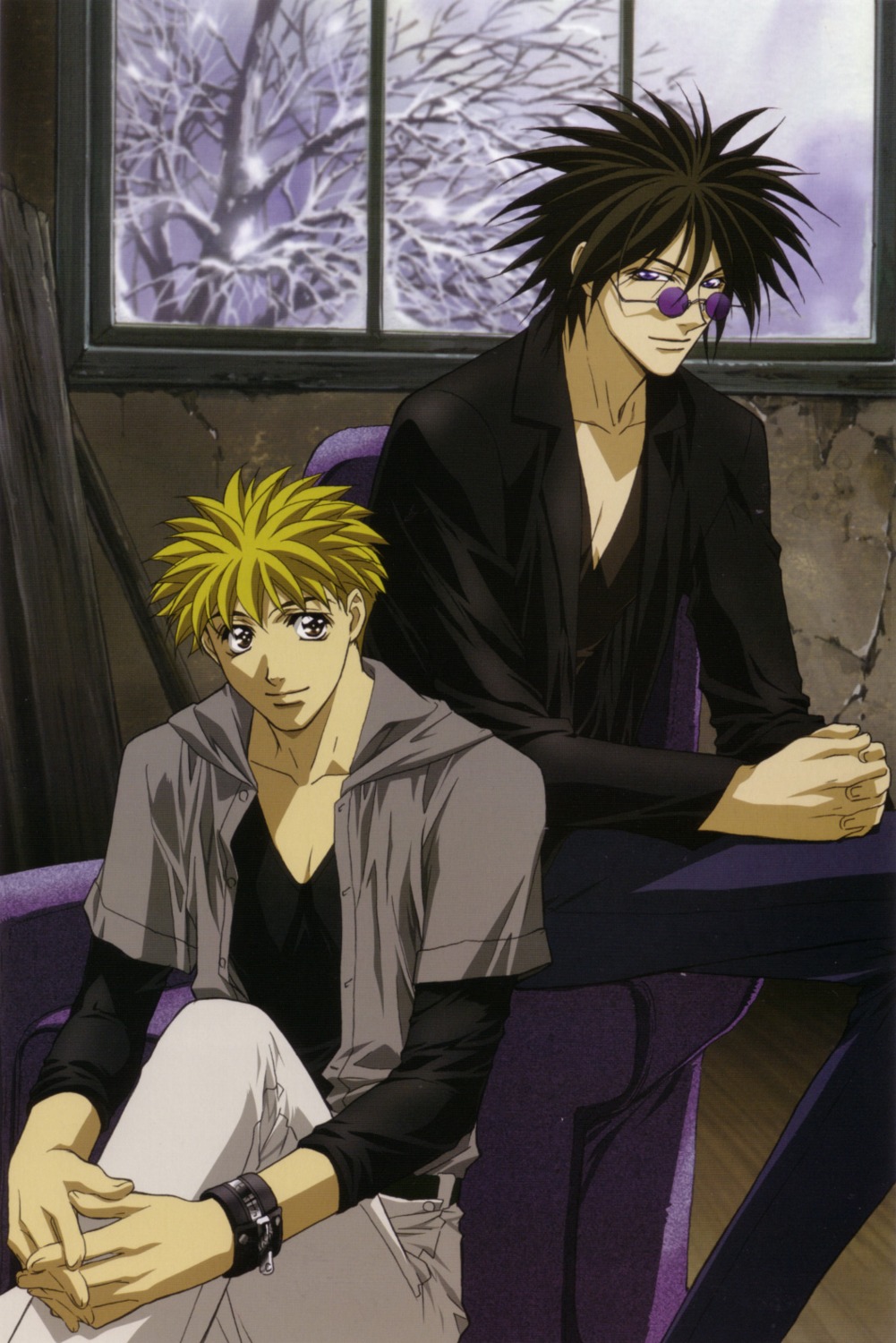 amano_ginji get_backers male mido_ban