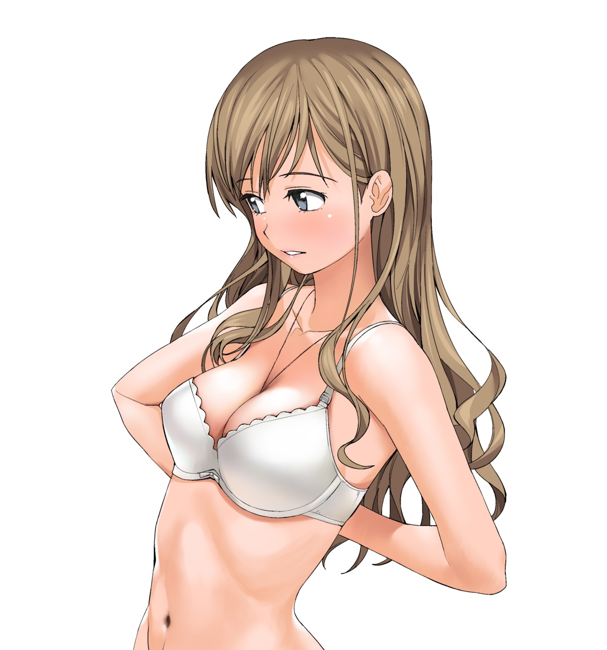 a1 bra cleavage initial-g maria-sama_ga_miteru toudou_shimako undressing