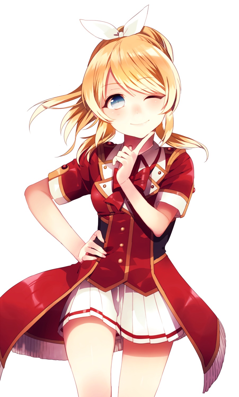 ayase_eli haduki_mizuho love_live! love_live!_(series) uniform