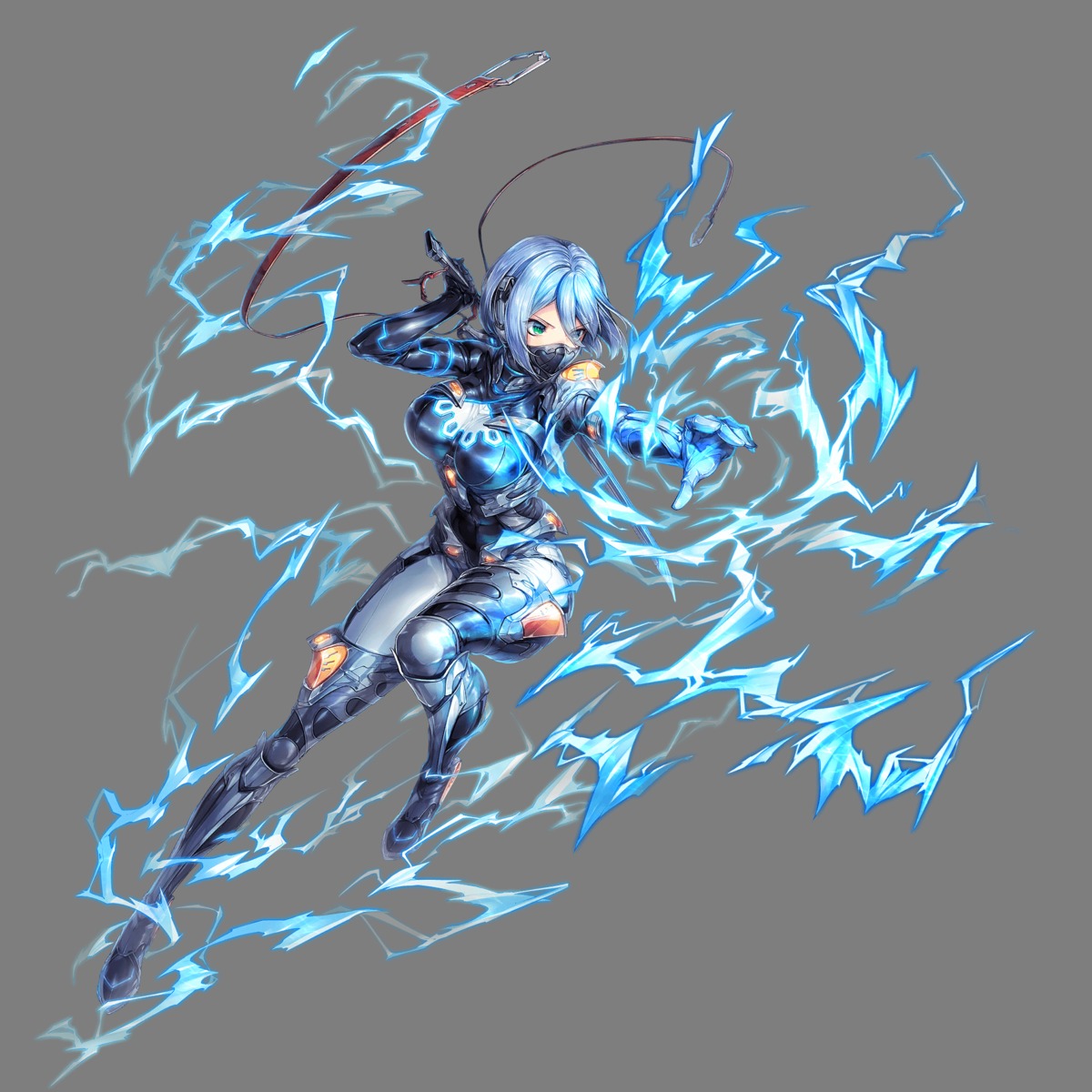 bodysuit sword transparent_png unitia