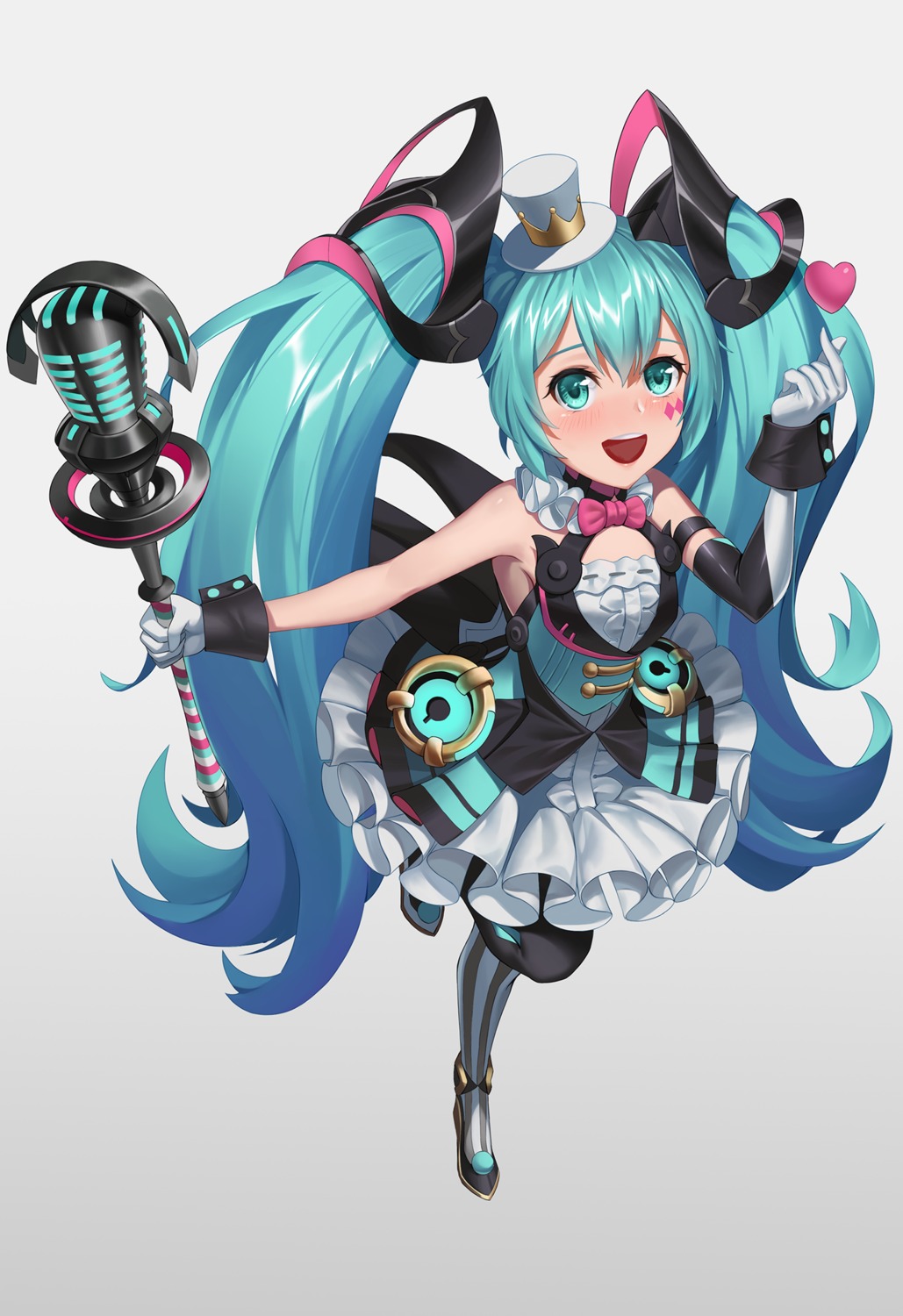 hatsune_miku kurosara magical_mirai vocaloid