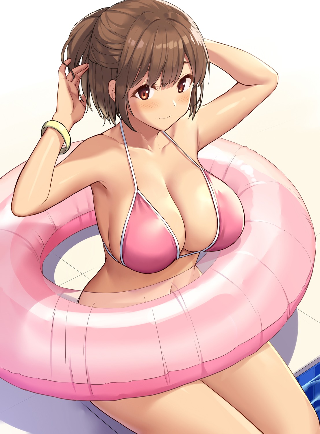 bikini_top sawada_yuusuke swimsuits